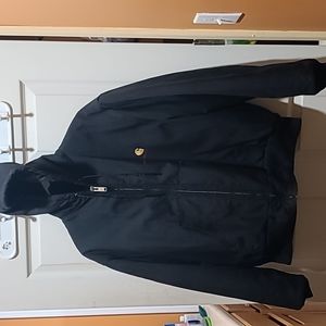 Men's M Carharett quilted hooded jacket